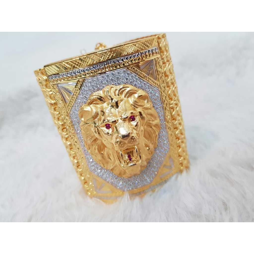 22k Gents Fancy Heavy Bracelet G-9859