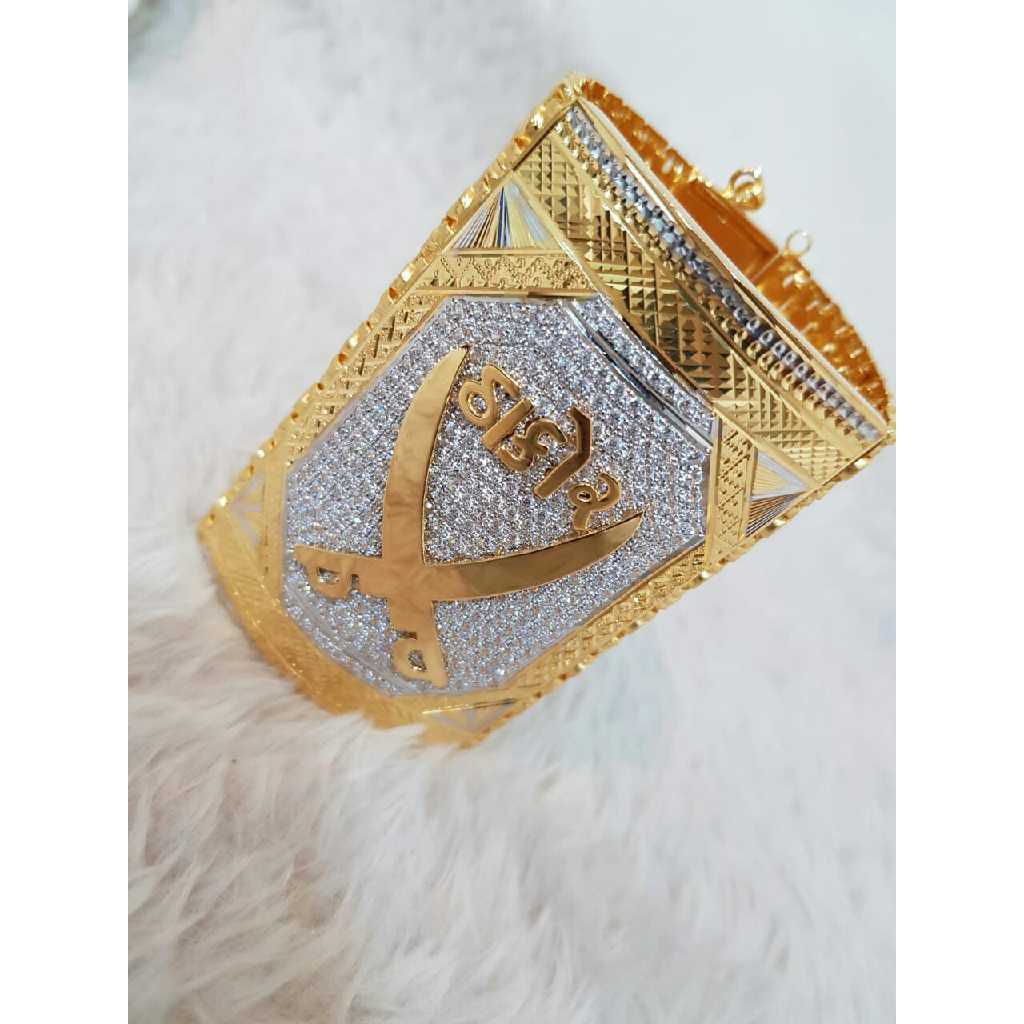 22k Gents Fancy Gold Heavy Lucky G-9857