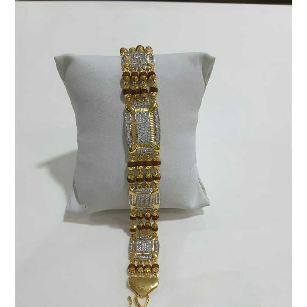 916 Gents Fancy Gold Rudrakash Lucky G-10165