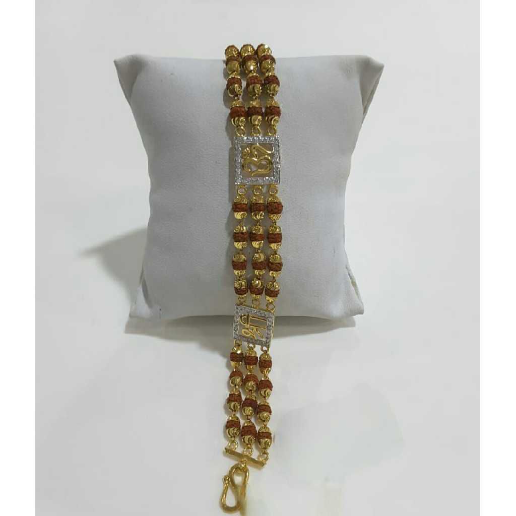916 Gents Fancy Gold Rudrakash Lucky G-10159