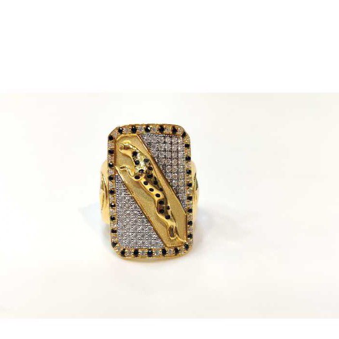 916 Gents Fancy Jaguar Ring Gr-26028