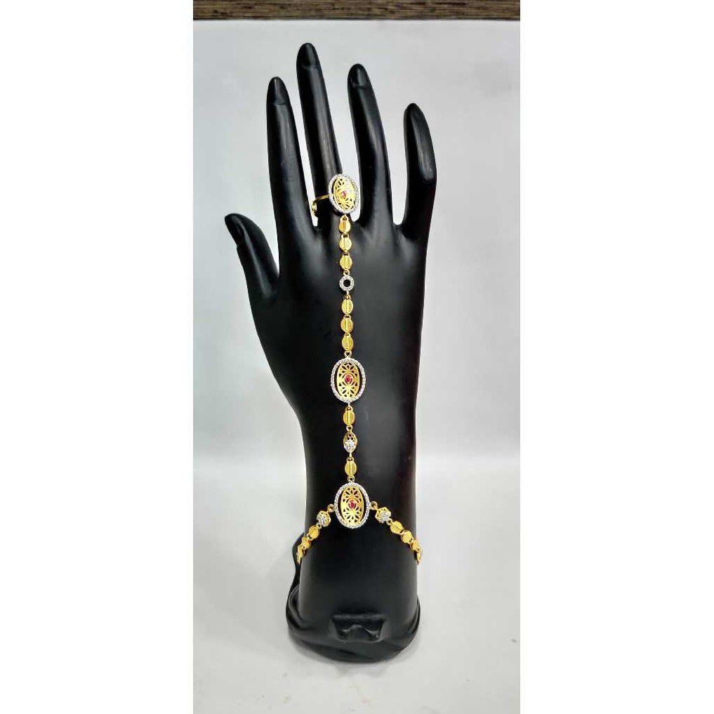 916 Ladies Fancy Gold Hathpan H-58534
