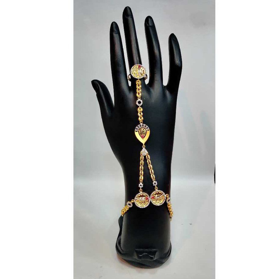 916 Fancy 1 Ring Hand Fool H-58524