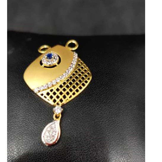 916 Ladies Fancy Gold M S Pendant M-33502