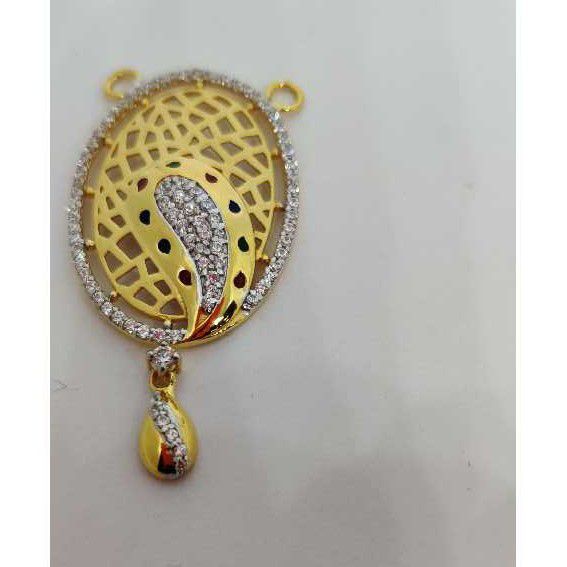 916 Ladies Fancy Gold M S Pendant M-32002