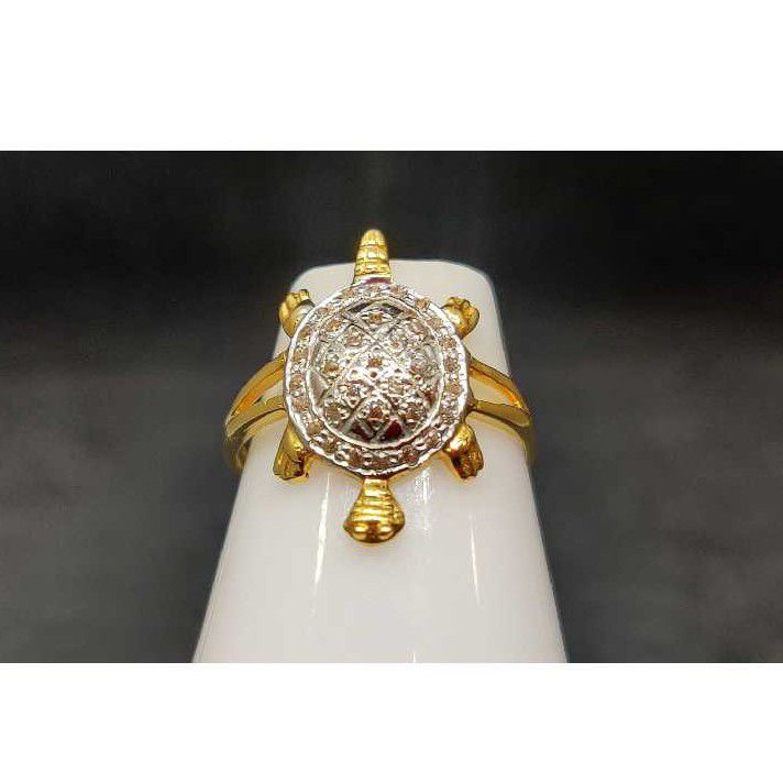 Exclusive 916 Kachua Designer Gold Ring-24803