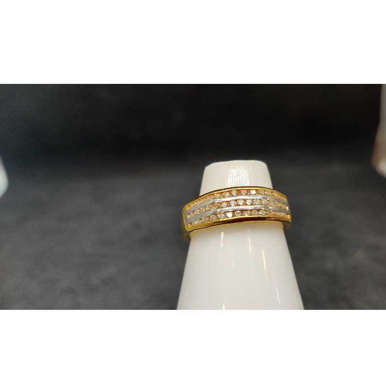 916 Ladies Fancy Gold Thumb Ring Lr-24702