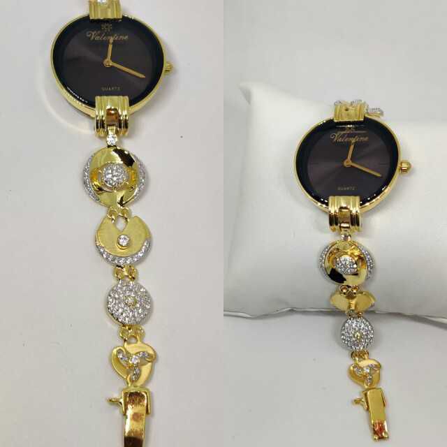 18k Ladies Fancy Gold Indian Watch G-2233