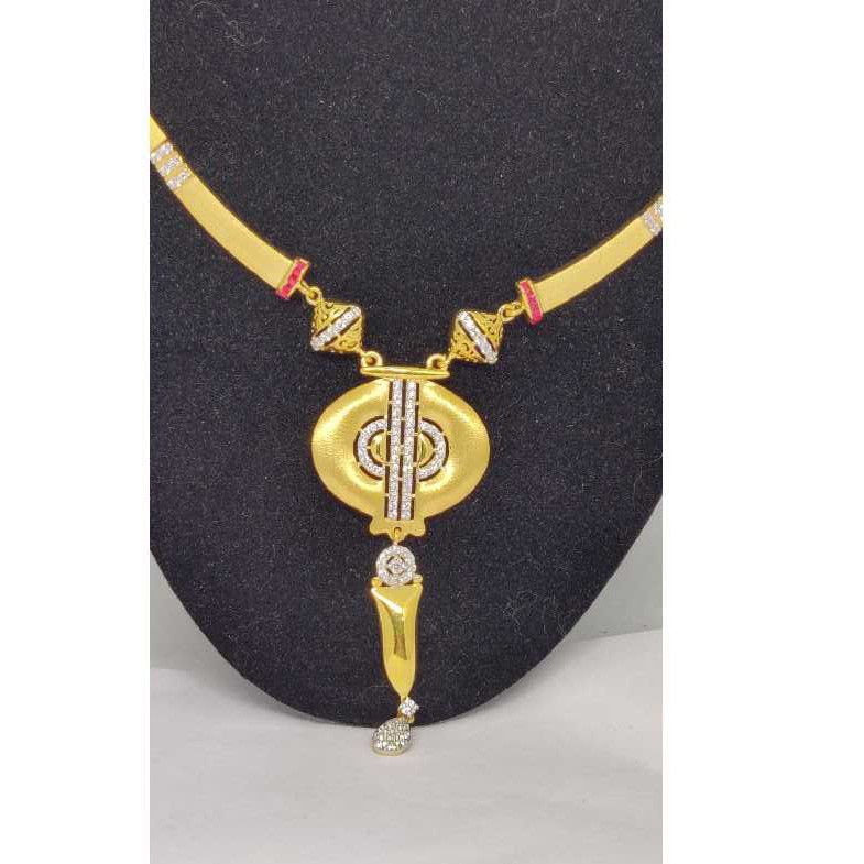 22k Ladies Fancy Gold Slider Set S-56014