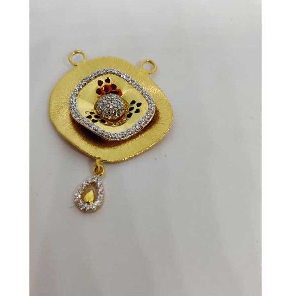 916 Ladies Gold Fancy M S Pendant M-35005