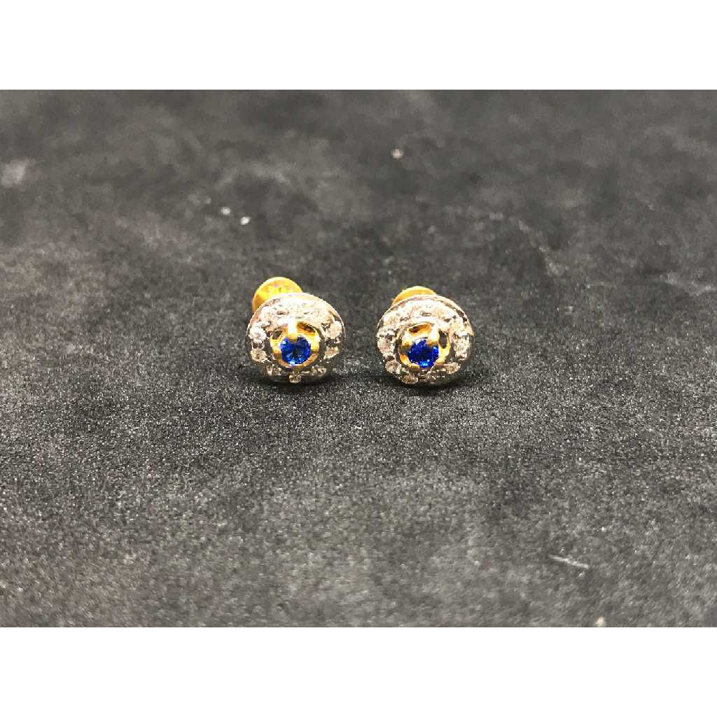 916 Ladies Fancy Gold Earring E-62870