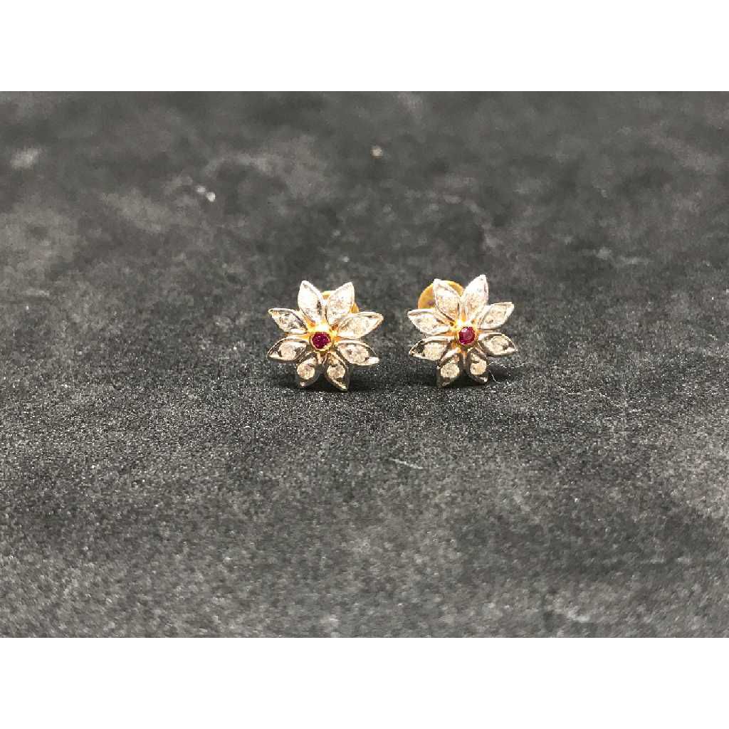 22k Ladies Fancy Gold Earring E-62869