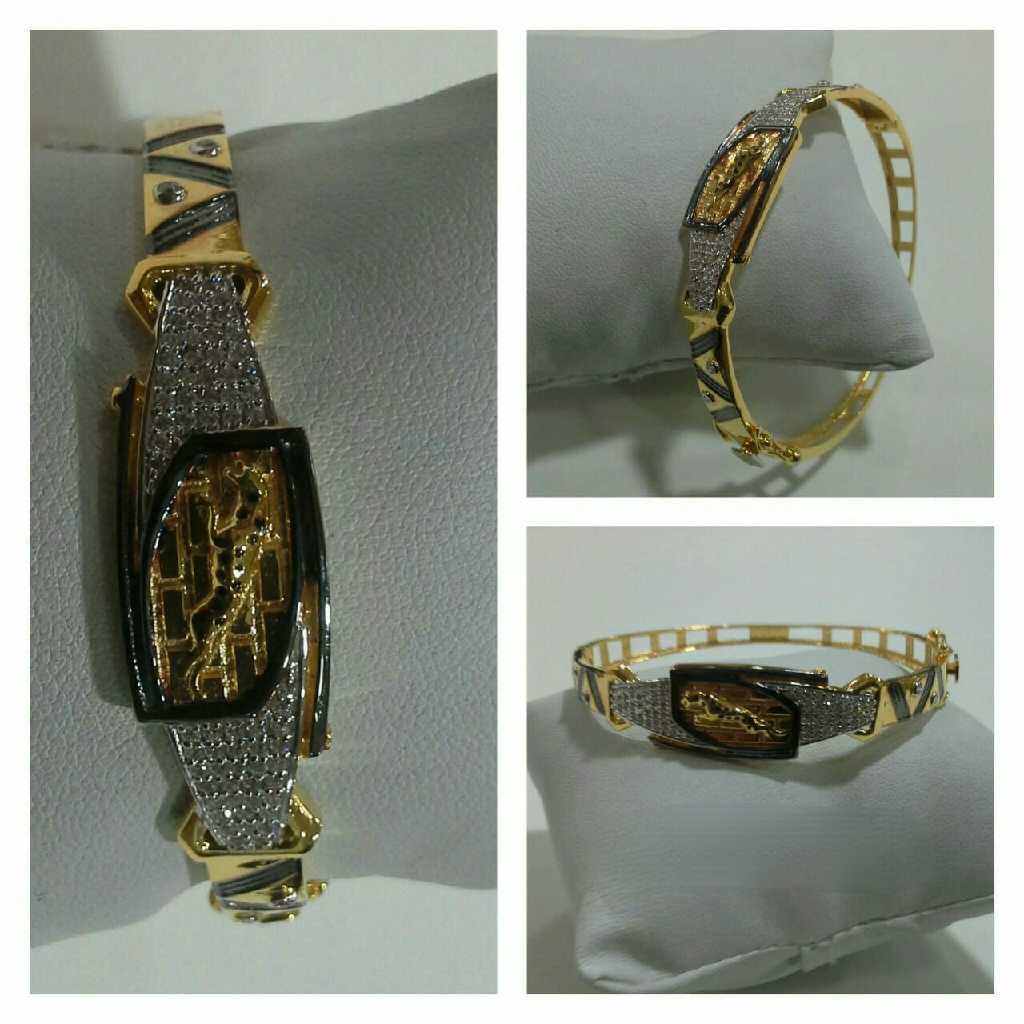 22k Ladies Fancy Gold Bracelet G-3406