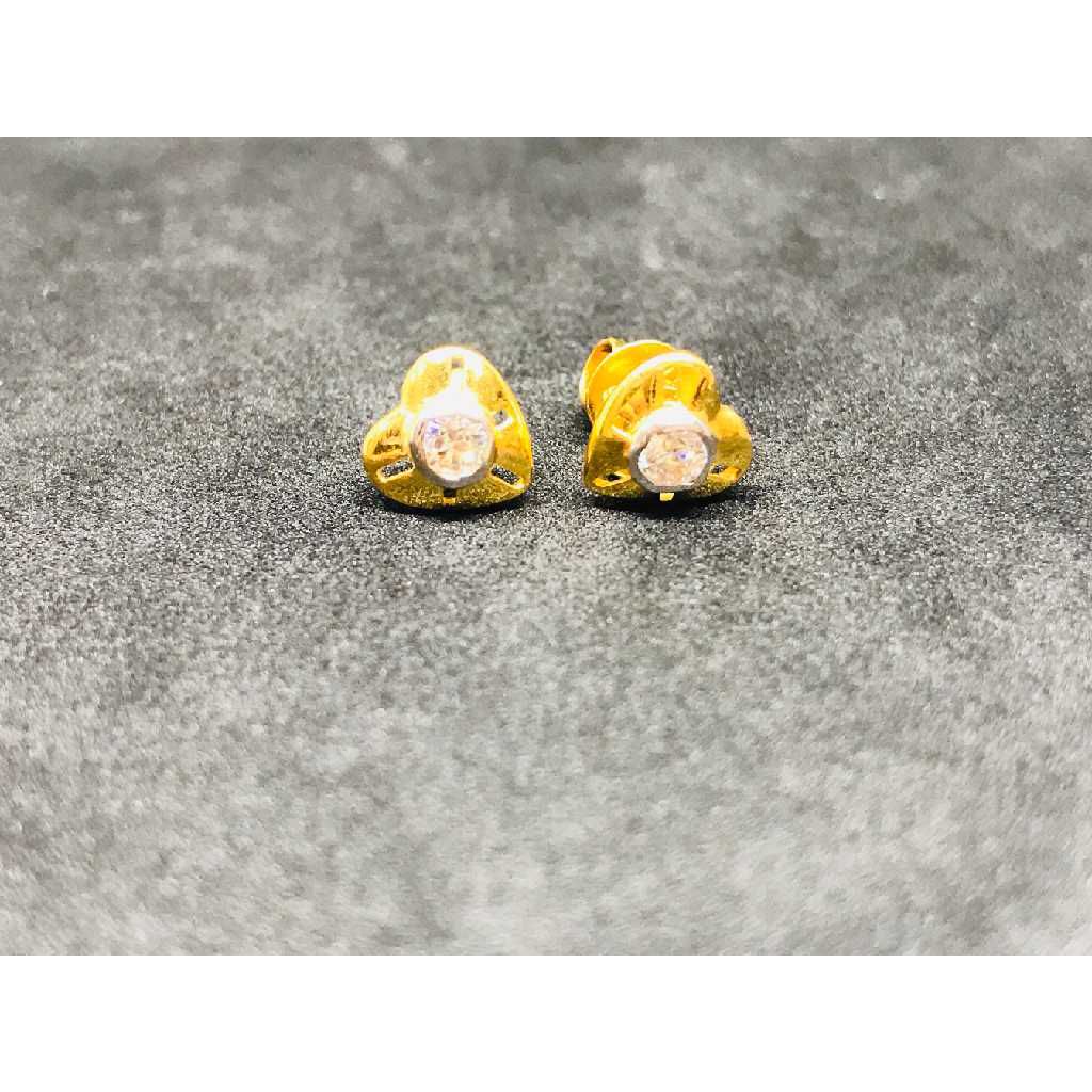 916 Ladies Fancy Gold Earring E-62516