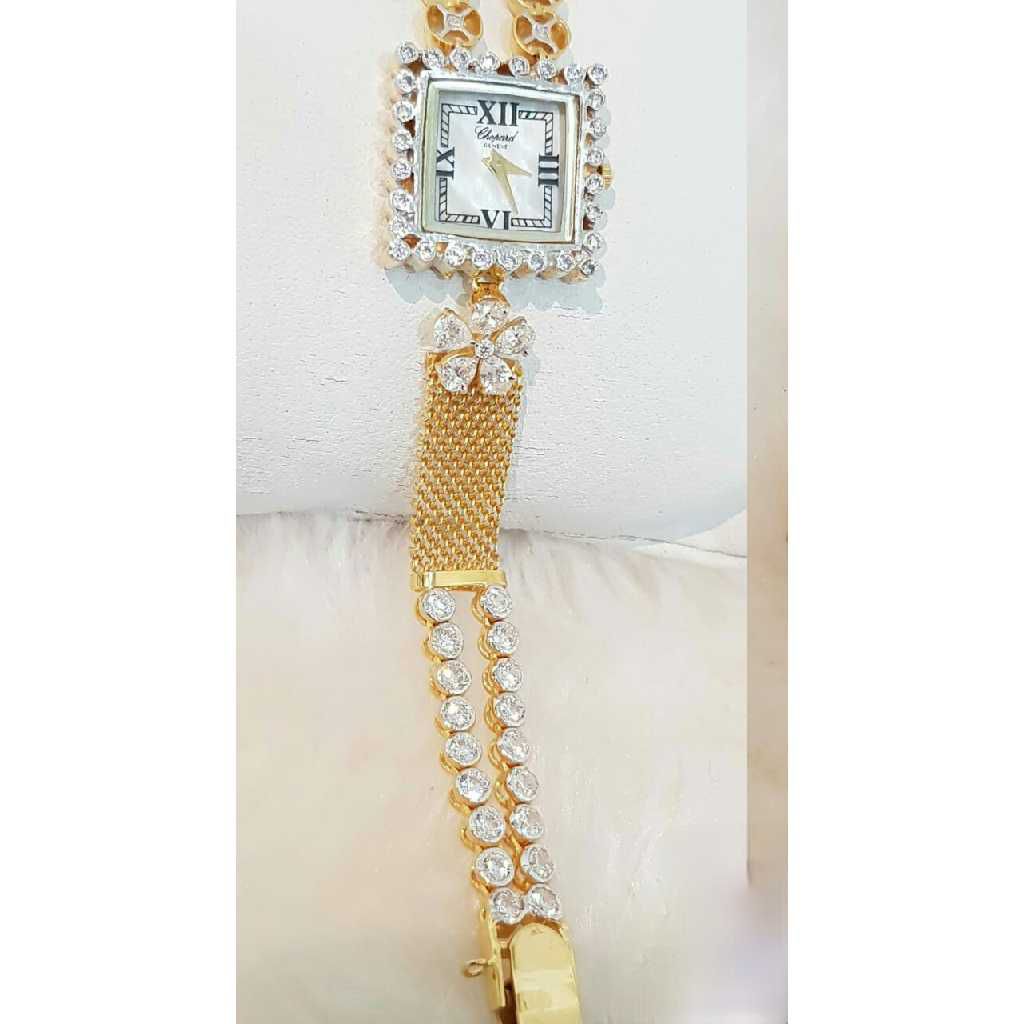 18k Ladies Fancy Gold Watch G-2914