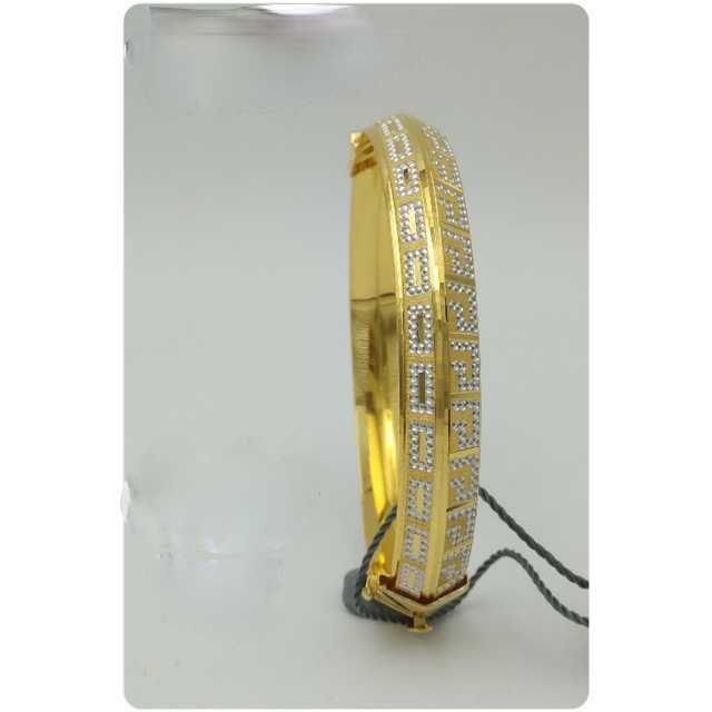 916 Gents Fancy Gold Kada G-5199