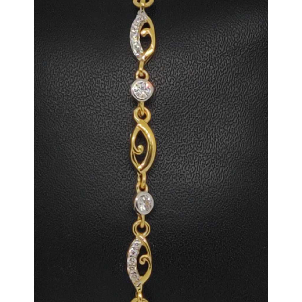 22k Ladies Single Stone Lucky K-51545