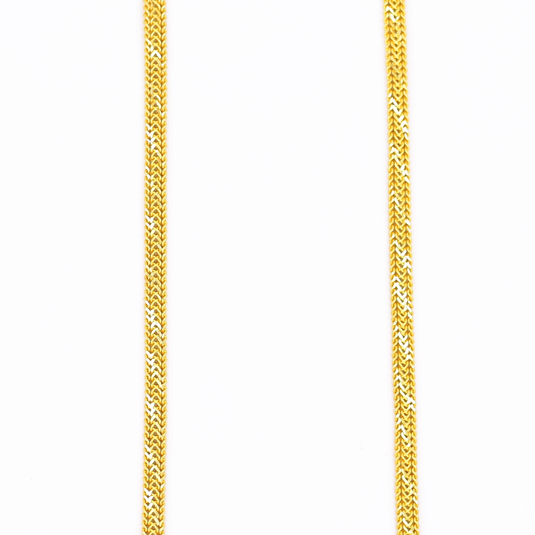 Sleek Gold S Chain For Men