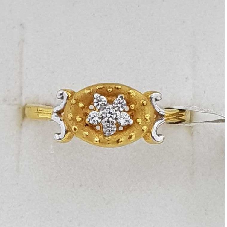 916 Gold small pendant Ladies Ring SJ-LR/56
