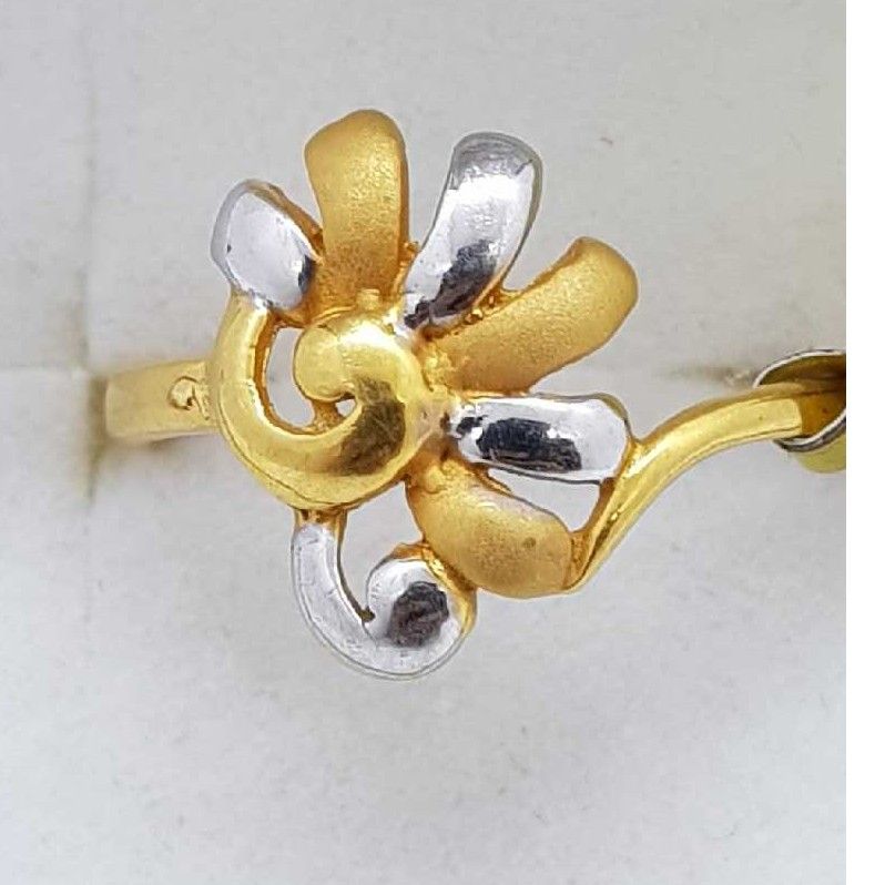 916 Gold ladies ring hallmark SJ-LR/9