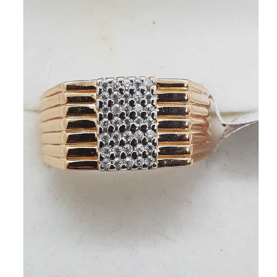 18CT Rose gold gents ring SJ-750 GR/4