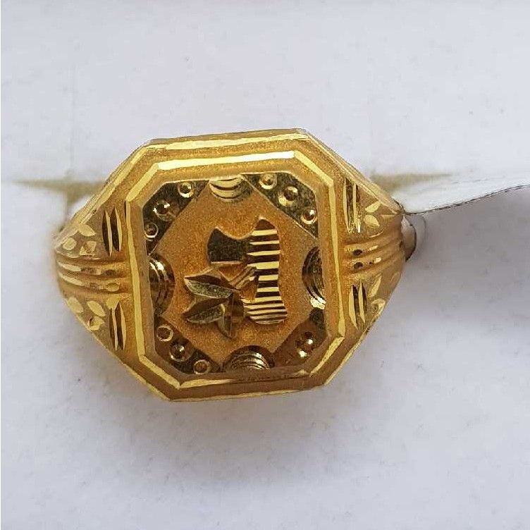 916 Gold Gents ring SJ-GR/75