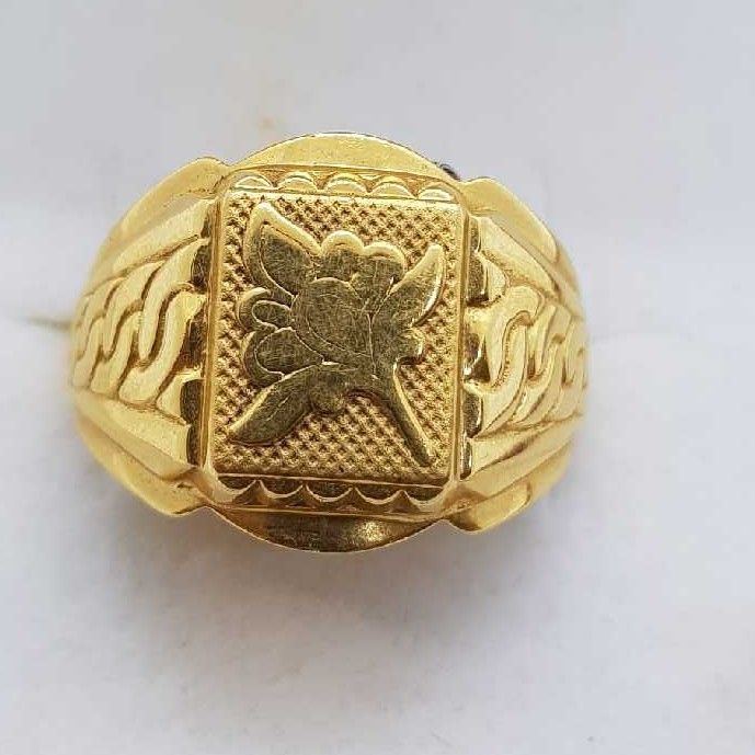 916 Gold Gents ring SJ-GR/14