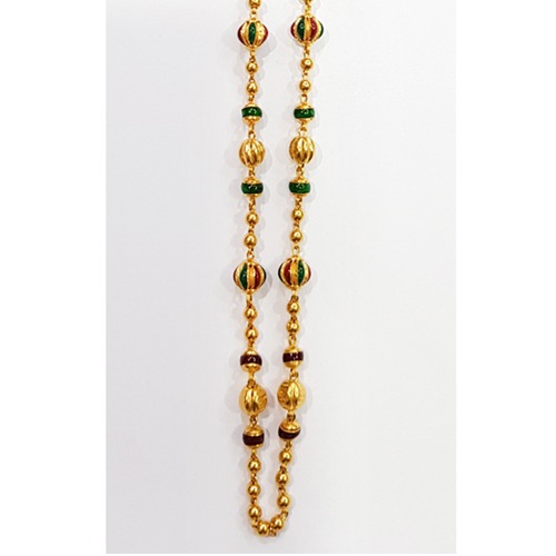 916 Gold Colorful Vertical Chain SJ-003