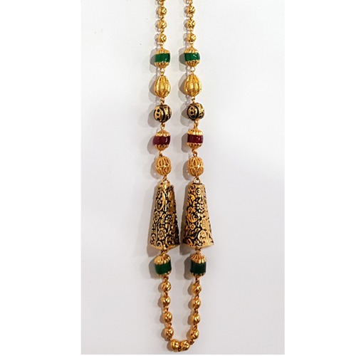 916 Gold Antique Beaded Chain SJ-002