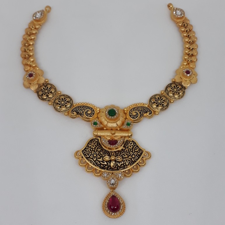 916 Antique Jadtar Set st/1179/160