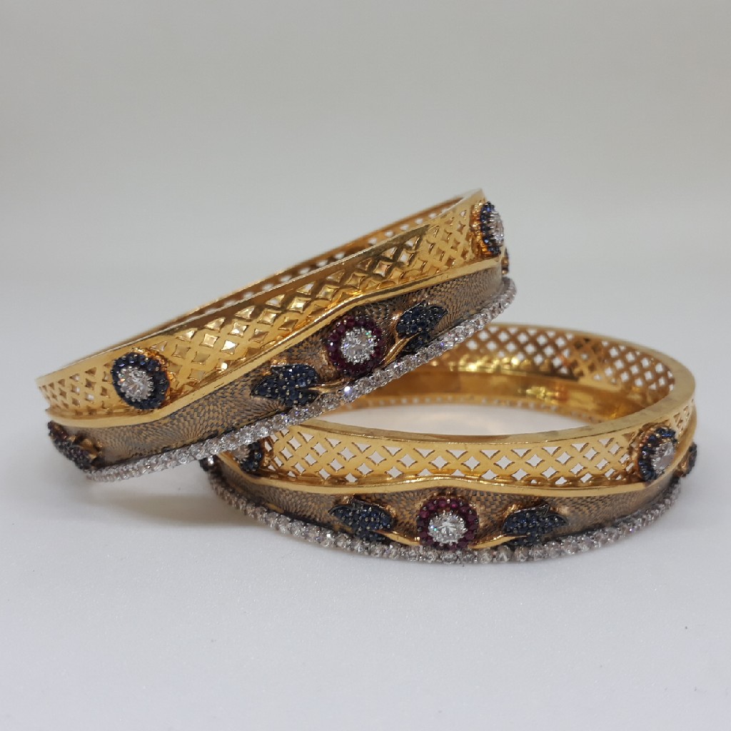 22ct Antique Diamond Bangle bg /2542/107