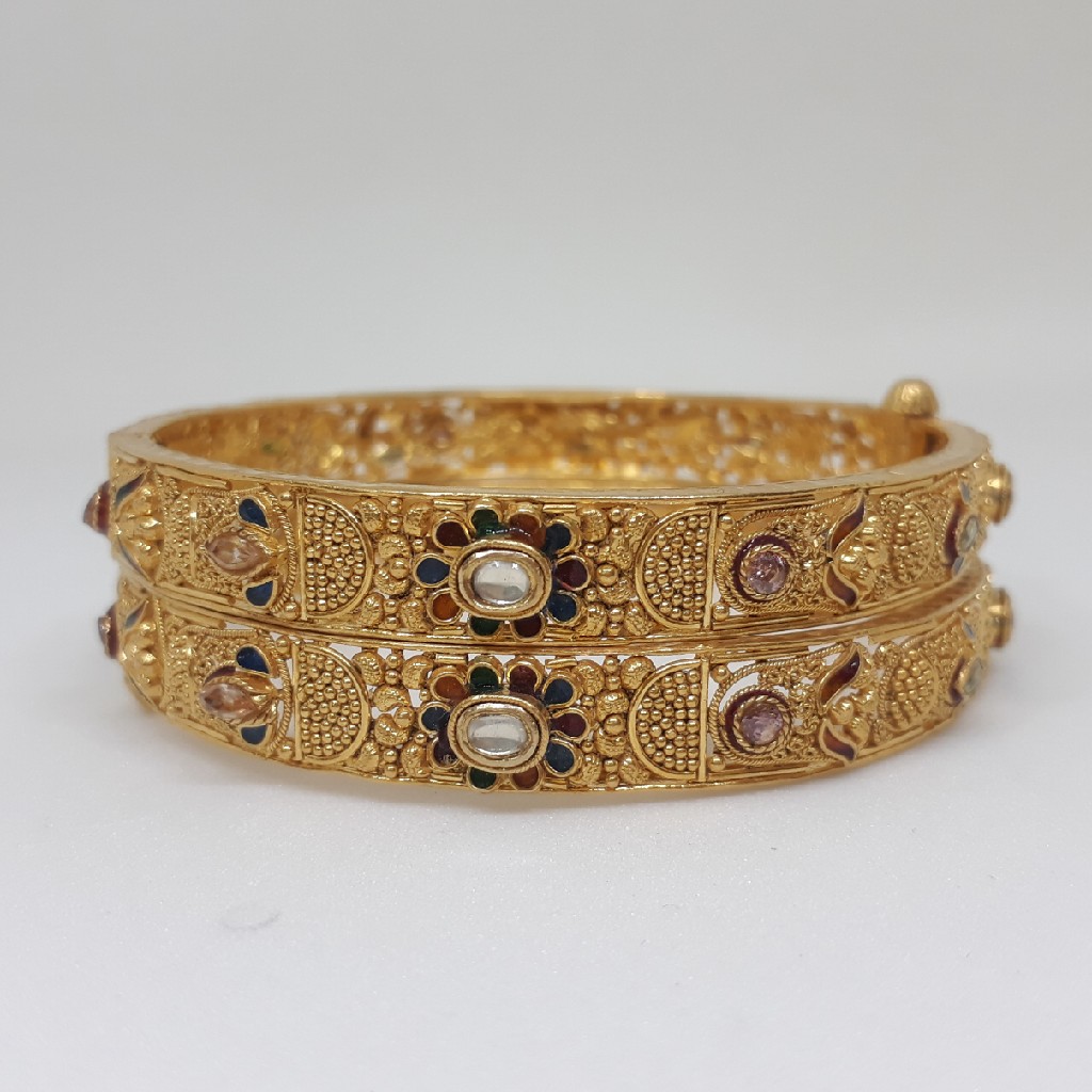 916 Antique Jadtar Kada bg/41