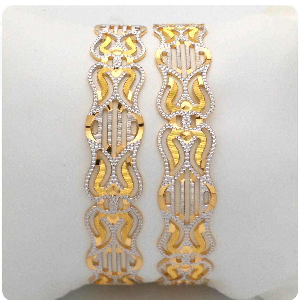 GOLD HALLMARK CNC BANGLE - CP1151