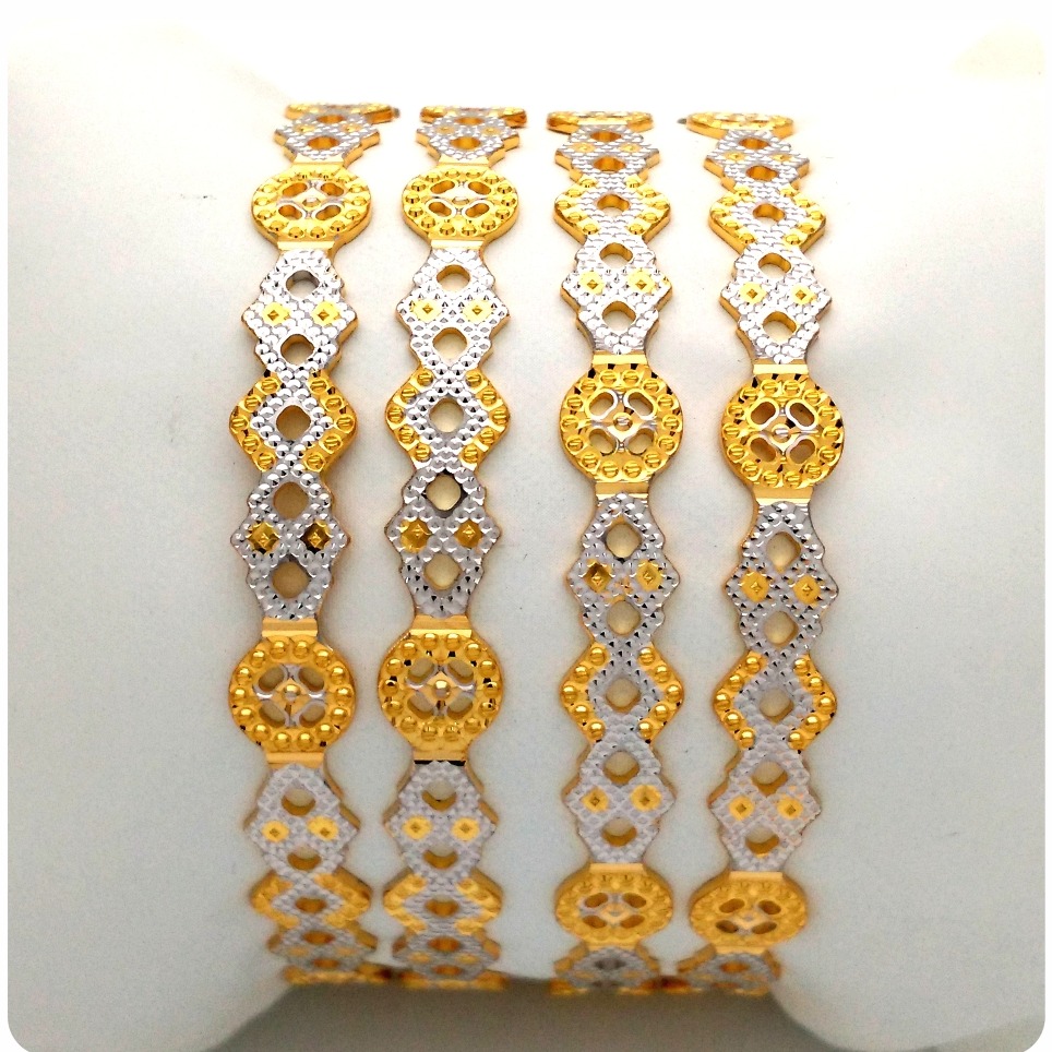GOLD HALLMARK CNC BANGLE - CP1143