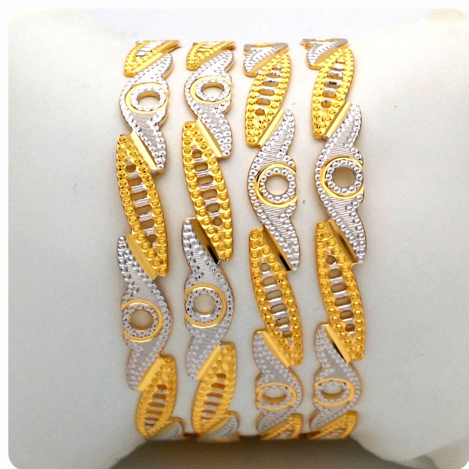 GOLD HALLMARK CNC BANGLE - CP1141