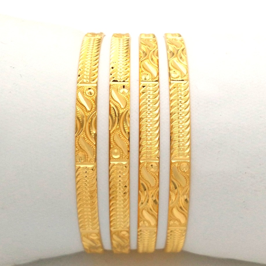 Gold hallmark khila bangle - PK1097
