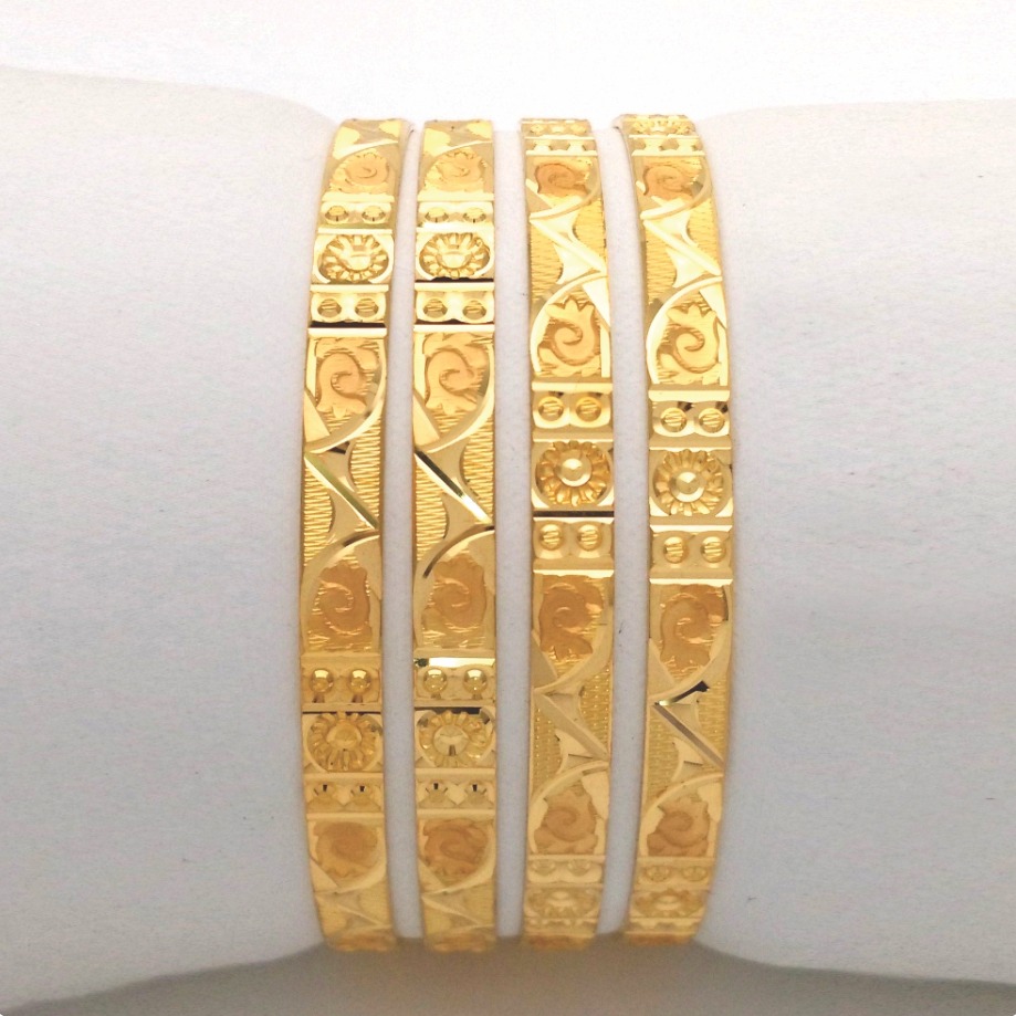 Gold hallmark khila bangle - PK1096