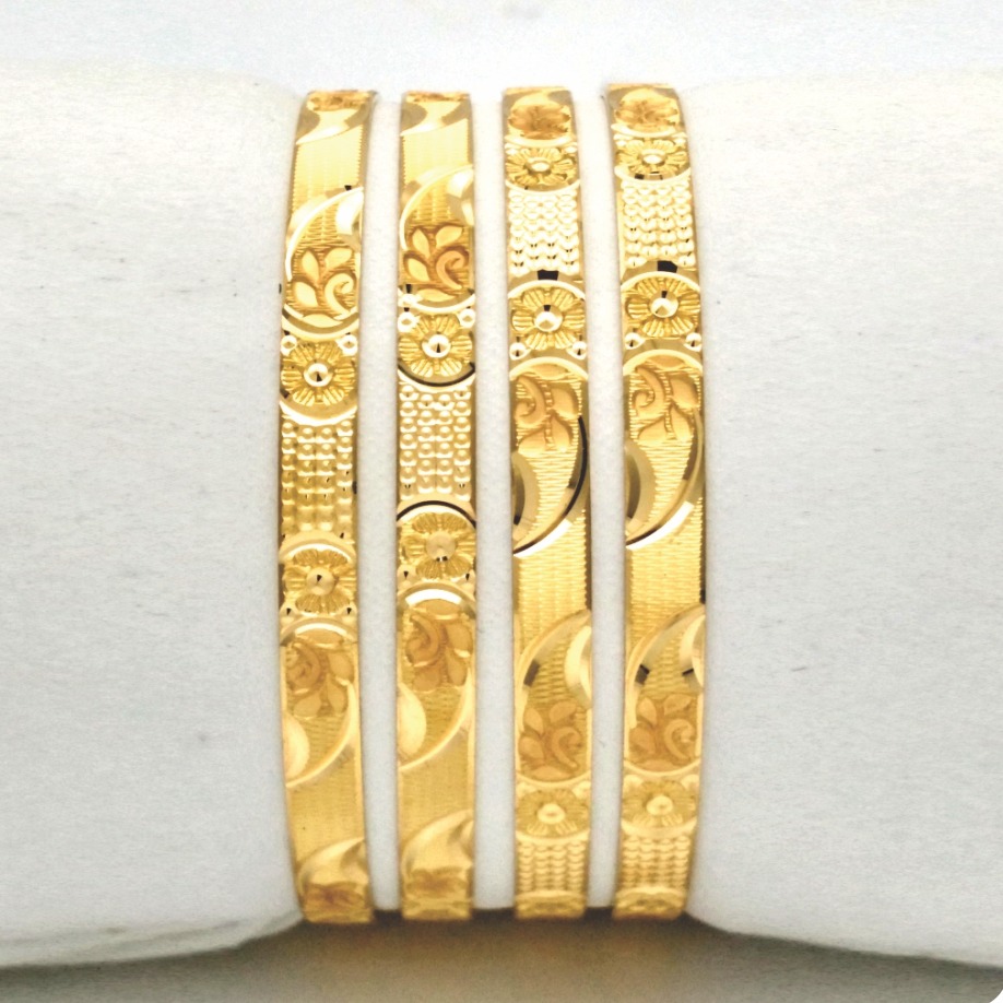 Gold hallmark khila bangle - PK1094