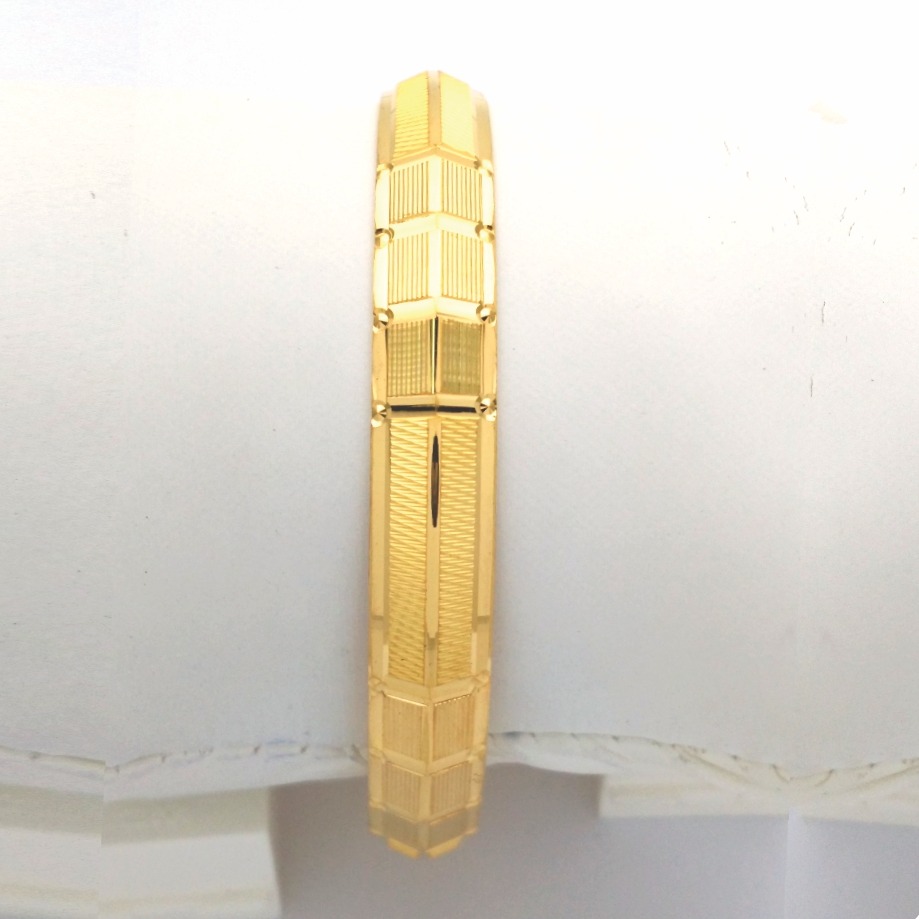 Gold hallmark panjabi kada - kp1036