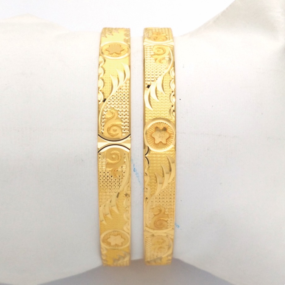 GOLD HALLMARK KHILA BANGLE - PK1033