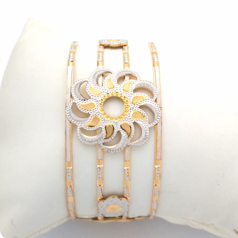 GOLD HALLMARK cnc laser BANGLE - clj1023