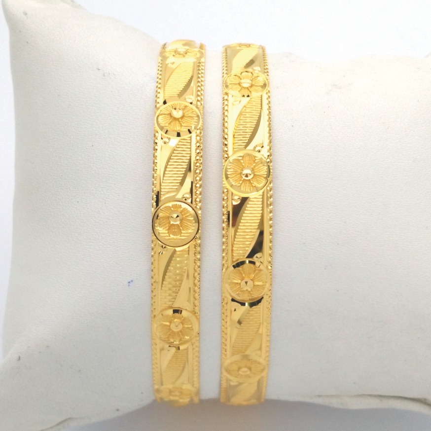 Gold hallmark khila bangle - hks1016
