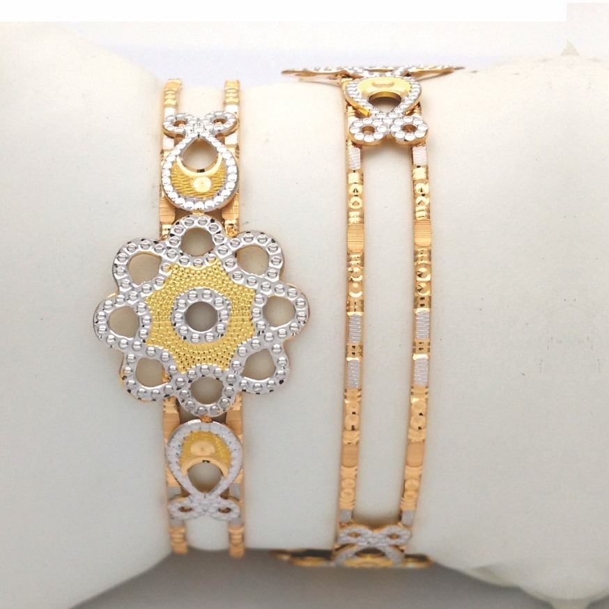 Gold Hallmark CNC LASER  Bangle - CLJ1000