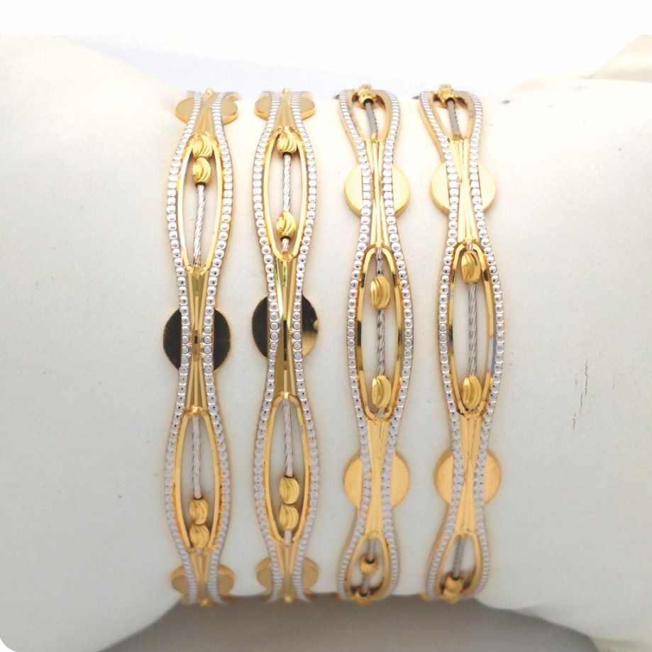 Gold Hallmark CNC MANI Bangle - CML995