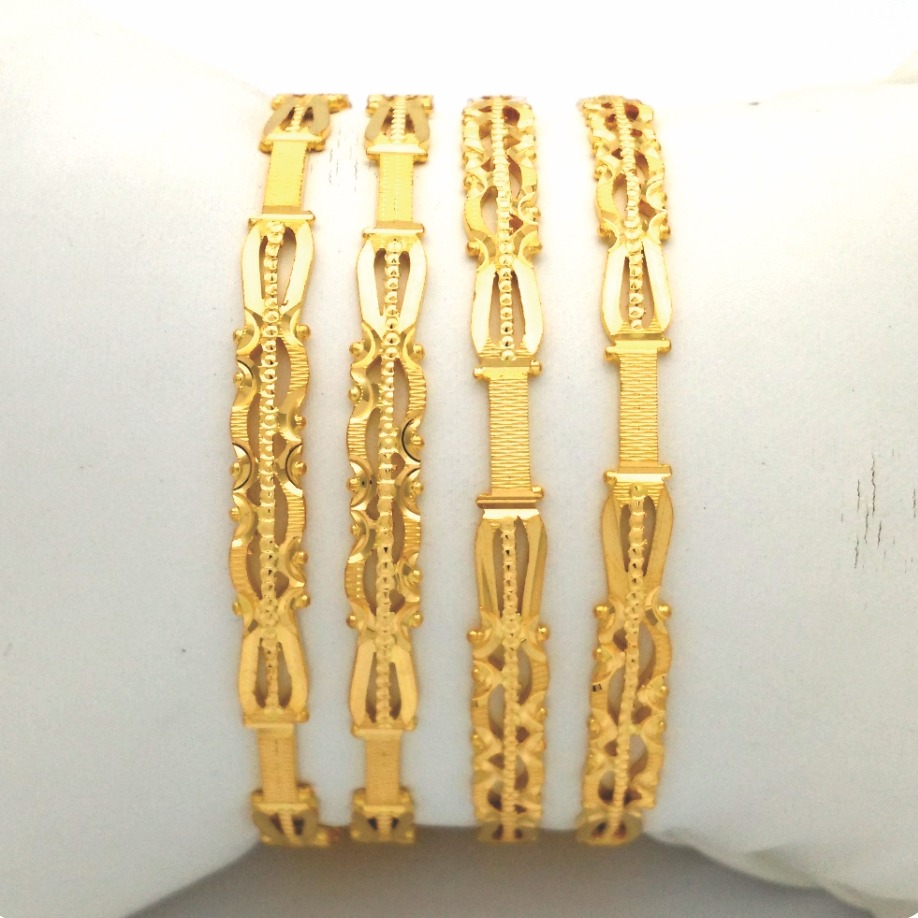 Gold Hallmark Rawa Bangle - 21/2lr981