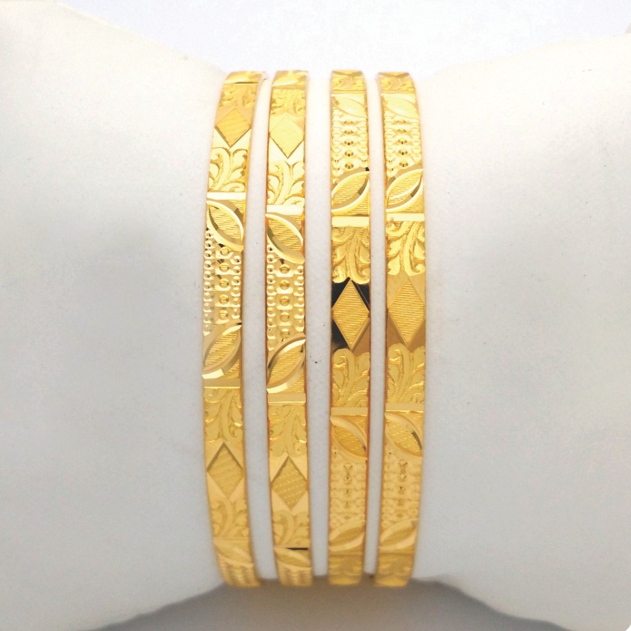 Gold Hallmark KHILA Bangle - PK958