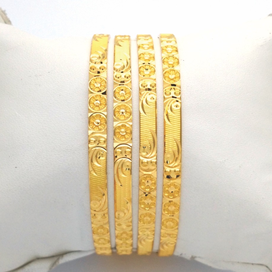 Gold Hallmark KHILA Bangle - PK957