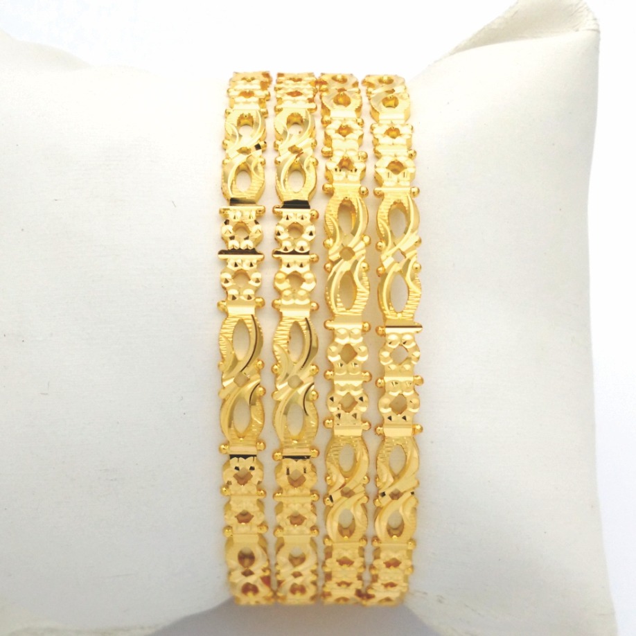 Gold hallmark rawa bangle - 2lr944