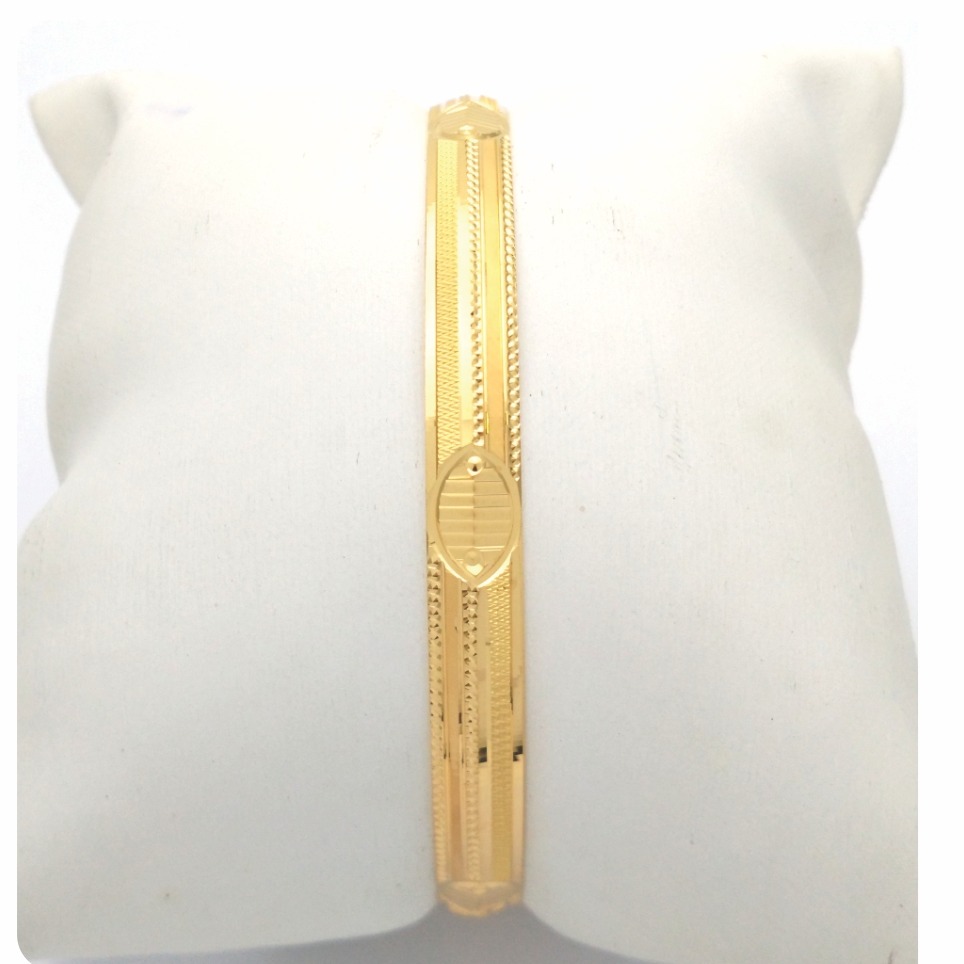 Gold Hallmark Panjabi Kada -Ks919