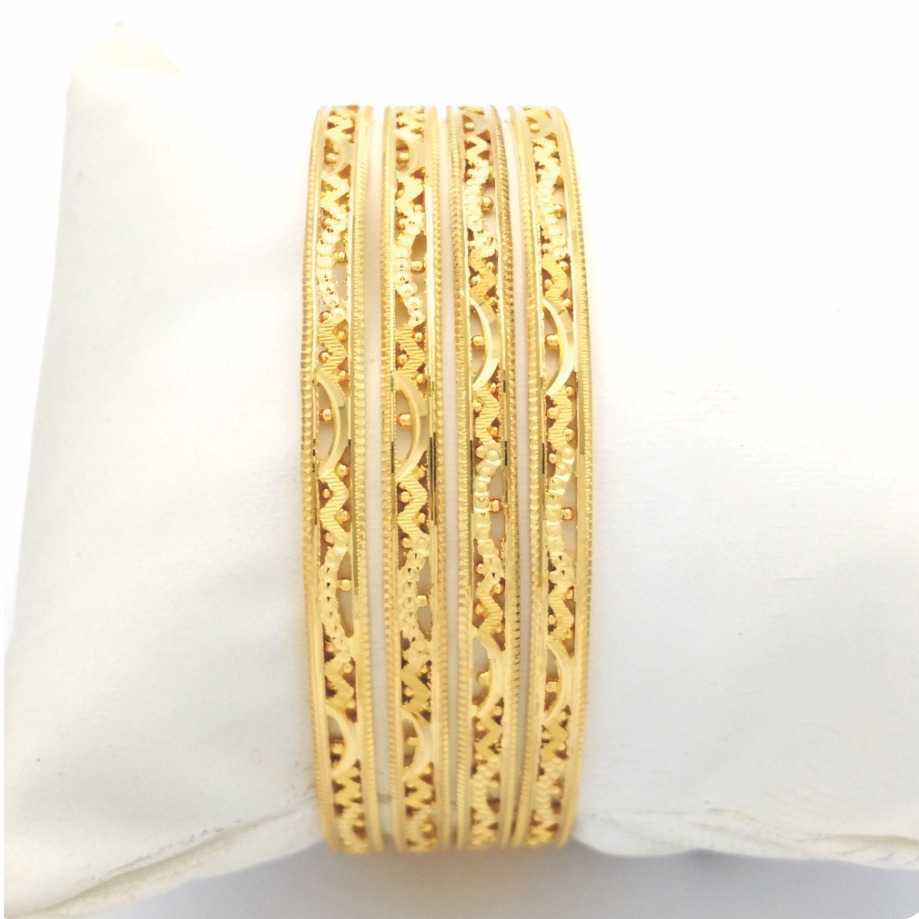 Gold Hallmark RAWA Bangle - 3LR906